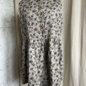 Lovely Linen Studio Sleeveless Dress (like NPL)